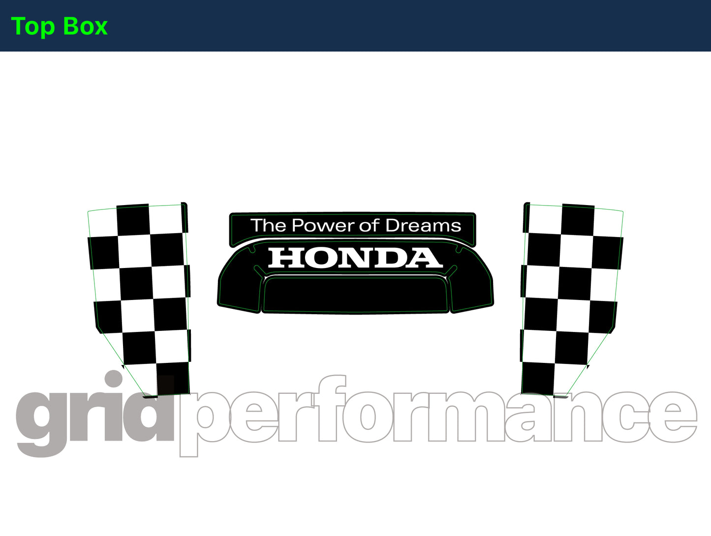 HONDA NT1100 Reflective Decal Sticker (4-1)