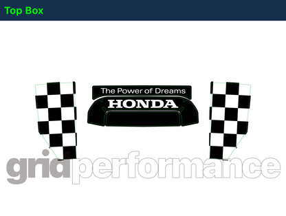 HONDA NT1100 Reflective Decal Sticker (4-1)