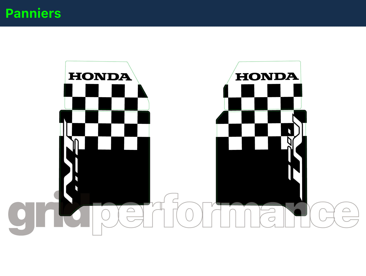 HONDA NT1100 Reflective Decal Sticker (4-2)
