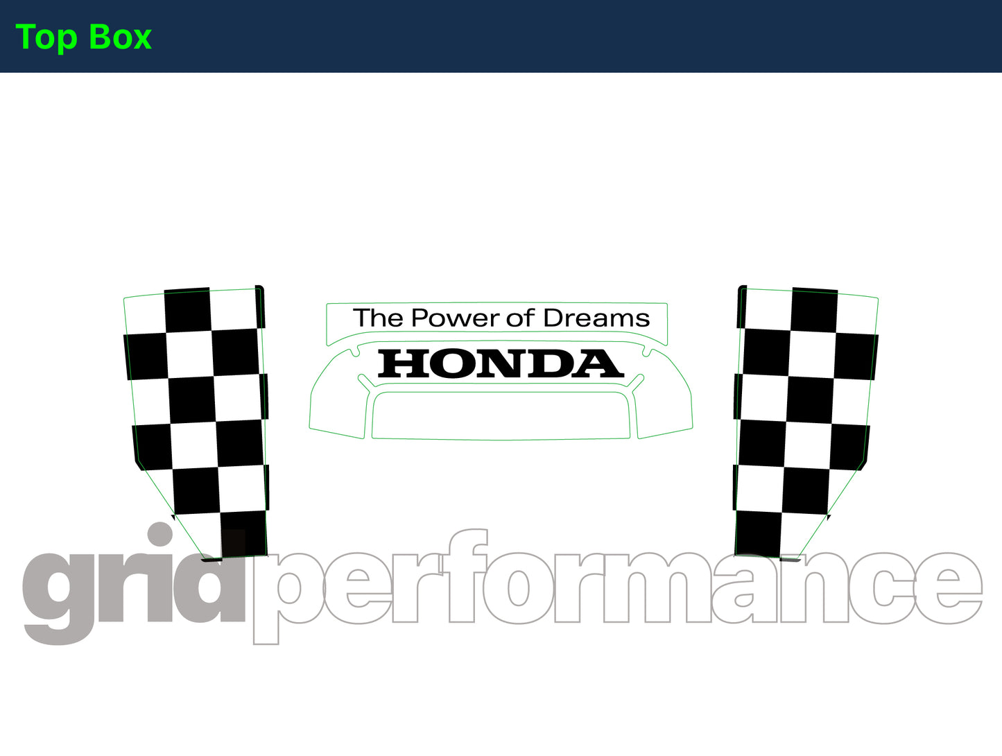 HONDA NT1100 Reflective Decal Sticker (4-2)