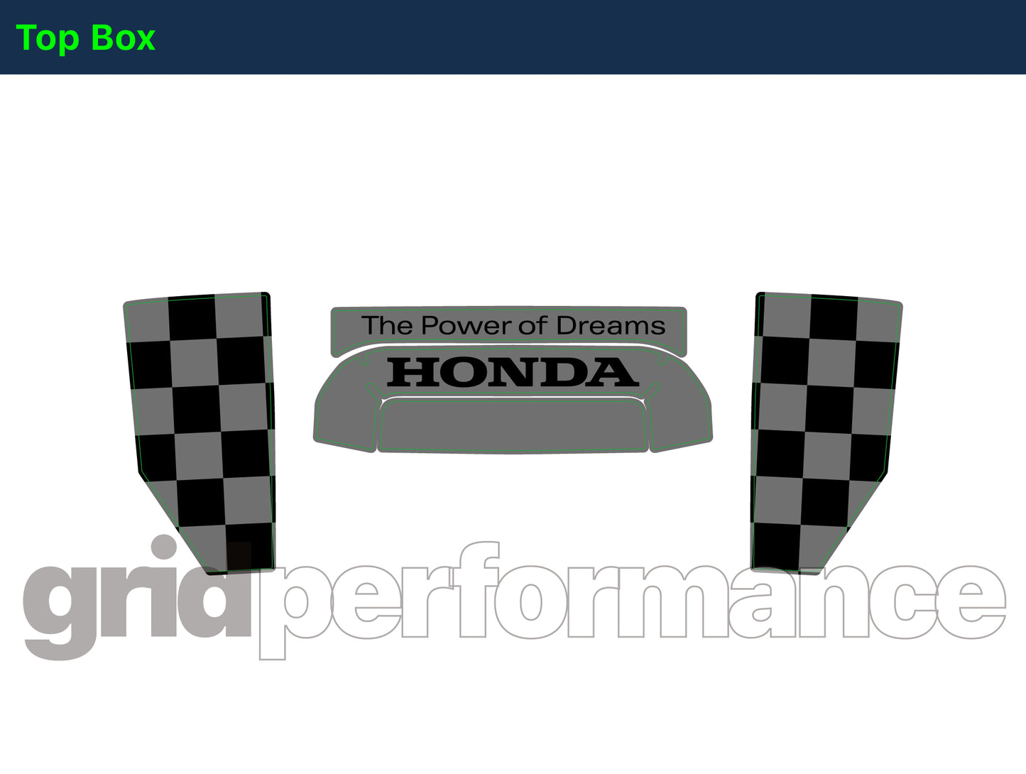HONDA NT1100 Reflective Decal Sticker (4-4)