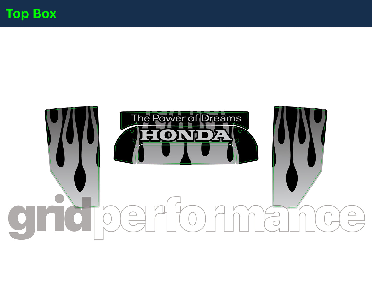 HONDA NT1100 Reflective Decal Sticker (5-3)