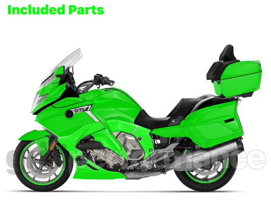BMW K1600GTL, K1600GT Graphic Full Decal Kit (3-5)