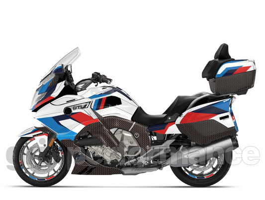 Motorcycle Fairing Decal Kit – For 2022~ BMW K1600GTL, K1600GT Type (1-2.MM)