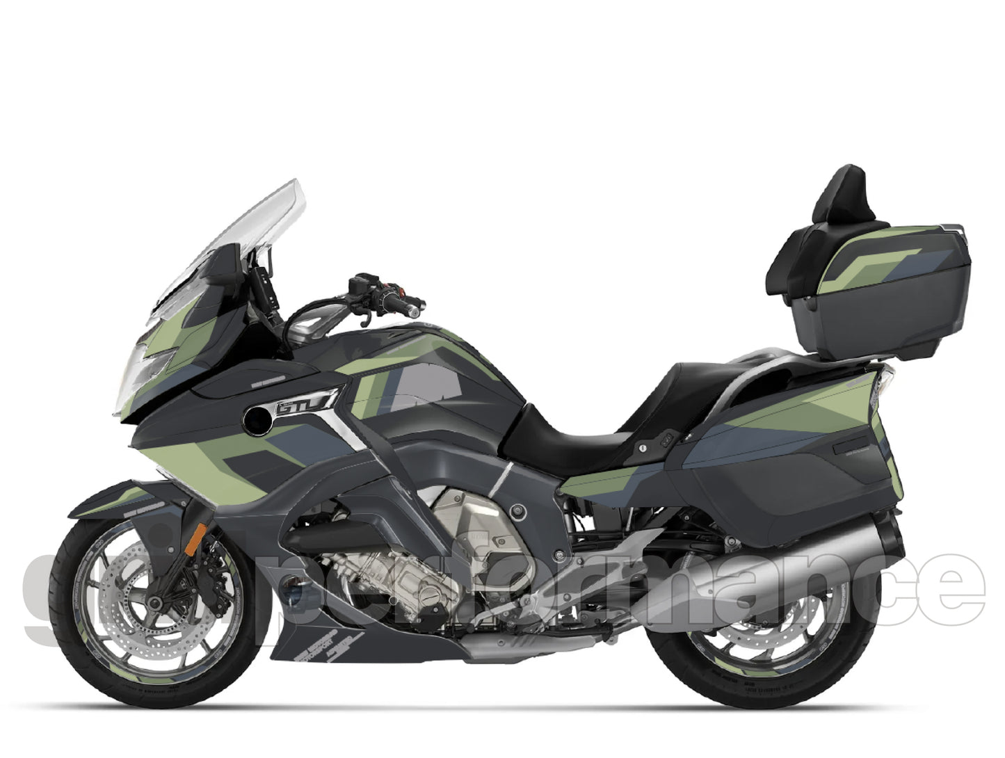 Motorcycle Fairing Decal Kit – For 2022~ BMW K1600GTL, K1600GT Type (1-3.MM)