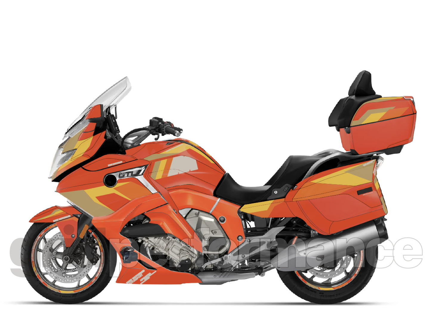 Motorcycle Fairing Decal Kit – For 2022~ BMW K1600GTL, K1600GT Type (1-5.MM)