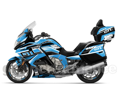 Motorcycle Fairing Decal Kit – For 2022~ BMW K1600GTL, K1600GT Type (2-1)