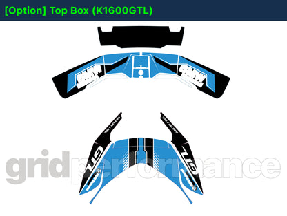 Motorcycle Fairing Decal Kit – For 2022~ BMW K1600GTL, K1600GT Type (2-1)