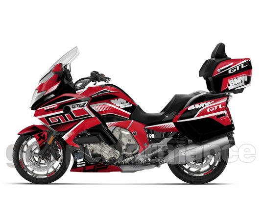 Motorcycle Fairing Decal Kit – For 2022~ BMW K1600GTL, K1600GT Type (2-2)