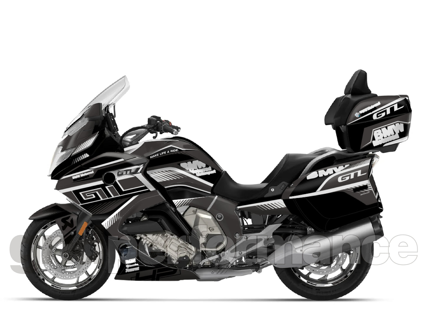 Motorcycle Fairing Decal Kit – For 2022~ BMW K1600GTL, K1600GT Type (2-3)