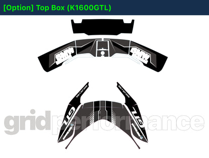 Motorcycle Fairing Decal Kit – For 2022~ BMW K1600GTL, K1600GT Type (2-3)