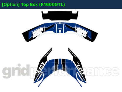 Motorcycle Fairing Decal Kit – For 2022~ BMW K1600GTL, K1600GT Type (2-5)