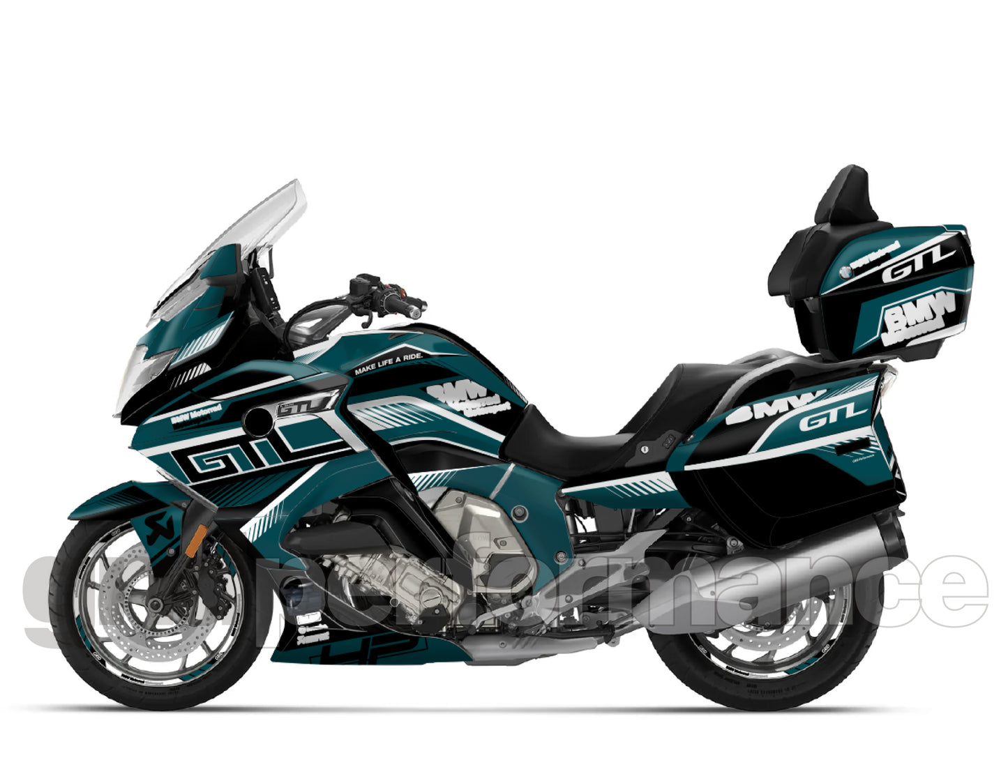 Motorcycle Fairing Decal Kit – For 2022~ BMW K1600GTL, K1600GT Type (2-6)