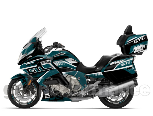 Motorcycle Fairing Decal Kit – For 2022~ BMW K1600GTL, K1600GT Type (2-6)
