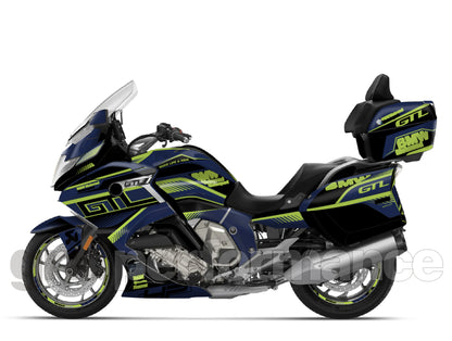 Motorcycle Fairing Decal Kit – For 2022~ BMW K1600GTL, K1600GT Type (2-7)