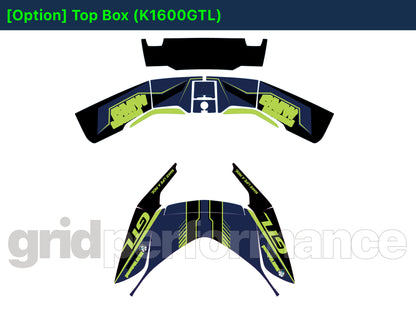 Motorcycle Fairing Decal Kit – For 2022~ BMW K1600GTL, K1600GT Type (2-7)