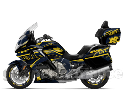 Motorcycle Fairing Decal Kit – For 2022~ BMW K1600GTL, K1600GT Type (2-8)
