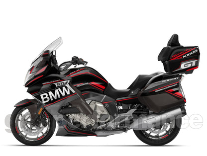 BMW K1600GTL, K1600GT Graphic Full Decal Kit (3-1)