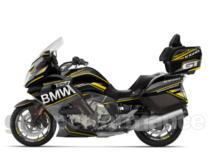 BMW K1600GTL, K1600GT Graphic Full Decal Kit (3-3)