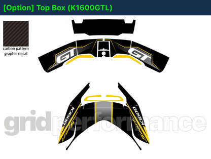 BMW K1600GTL, K1600GT Graphic Full Decal Kit (3-3)