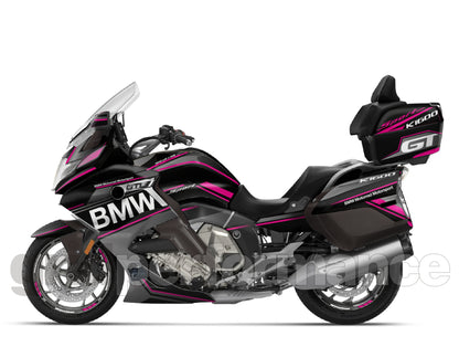 BMW K1600GTL, K1600GT Graphic Full Decal Kit (3-4)