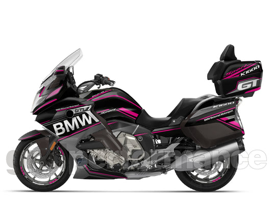 BMW K1600GTL, K1600GT Graphic Full Decal Kit (3-4)
