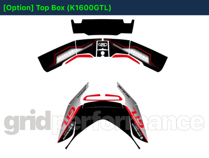 BMW K1600GTL, K1600GT Graphic Full Decal Kit (5-1)