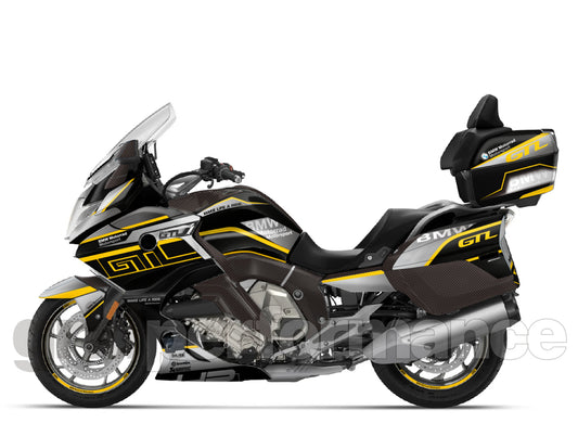 BMW K1600GTL, K1600GT Graphic Full Decal Kit (5-2)