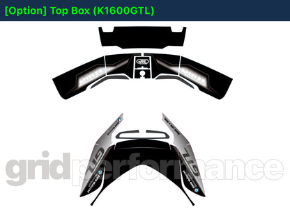 BMW K1600GTL, K1600GT Graphic Full Decal Kit (5-3)
