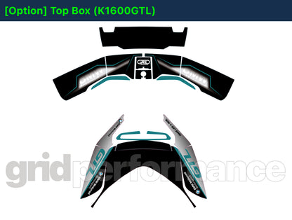BMW K1600GTL, K1600GT Graphic Full Decal Kit (5-4)