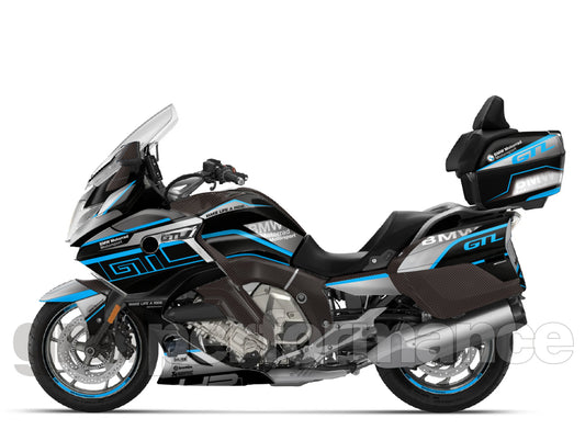 BMW K1600GTL, K1600GT Graphic Full Decal Kit (5-5)