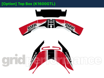 BMW K1600GTL, K1600GT Graphic Full Decal Kit (6-2.GTS)