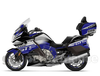 BMW K1600GTL, K1600GT Graphic Full Decal Kit (6-3.GTS)