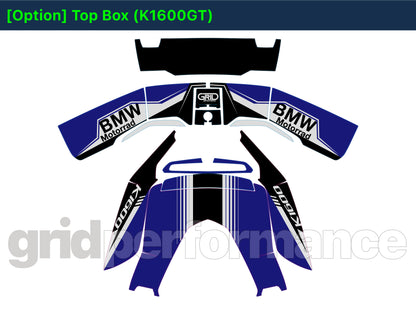 BMW K1600GTL, K1600GT Graphic Full Decal Kit (6-3.GTS)