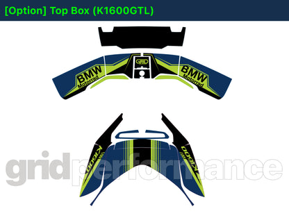 BMW K1600GTL, K1600GT Graphic Full Decal Kit (6-5.GTS)