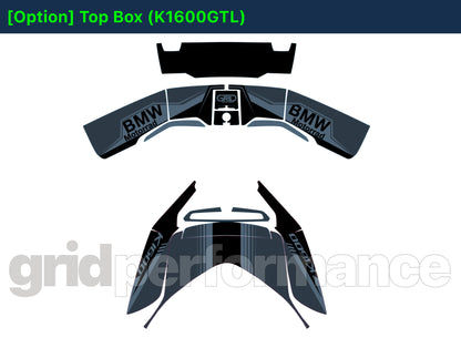 BMW K1600GTL, K1600GT Graphic Full Decal Kit (6-6.GTS)