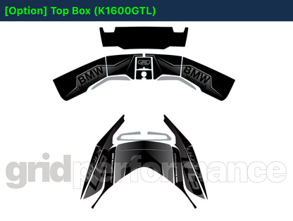 BMW K1600GTL, K1600GT Graphic Full Decal Kit (7-1)