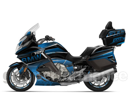 BMW K1600GTL, K1600GT Graphic Full Decal Kit (7-3)