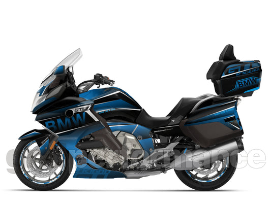 BMW K1600GTL, K1600GT Graphic Full Decal Kit (7-3)