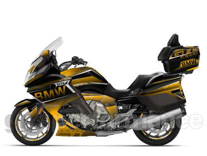 BMW K1600GTL, K1600GT Graphic Full Decal Kit (7-4)