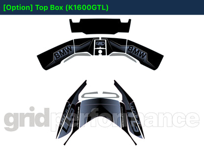 BMW K1600GTL, K1600GT Graphic Full Decal Kit (7-5)