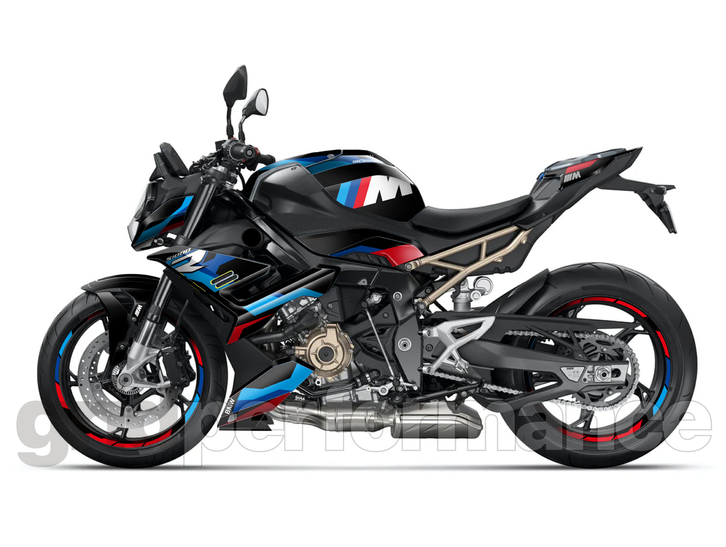 BMW S1000R Graphic Decal Sticker Kit (1-1.M) – GRID Performance