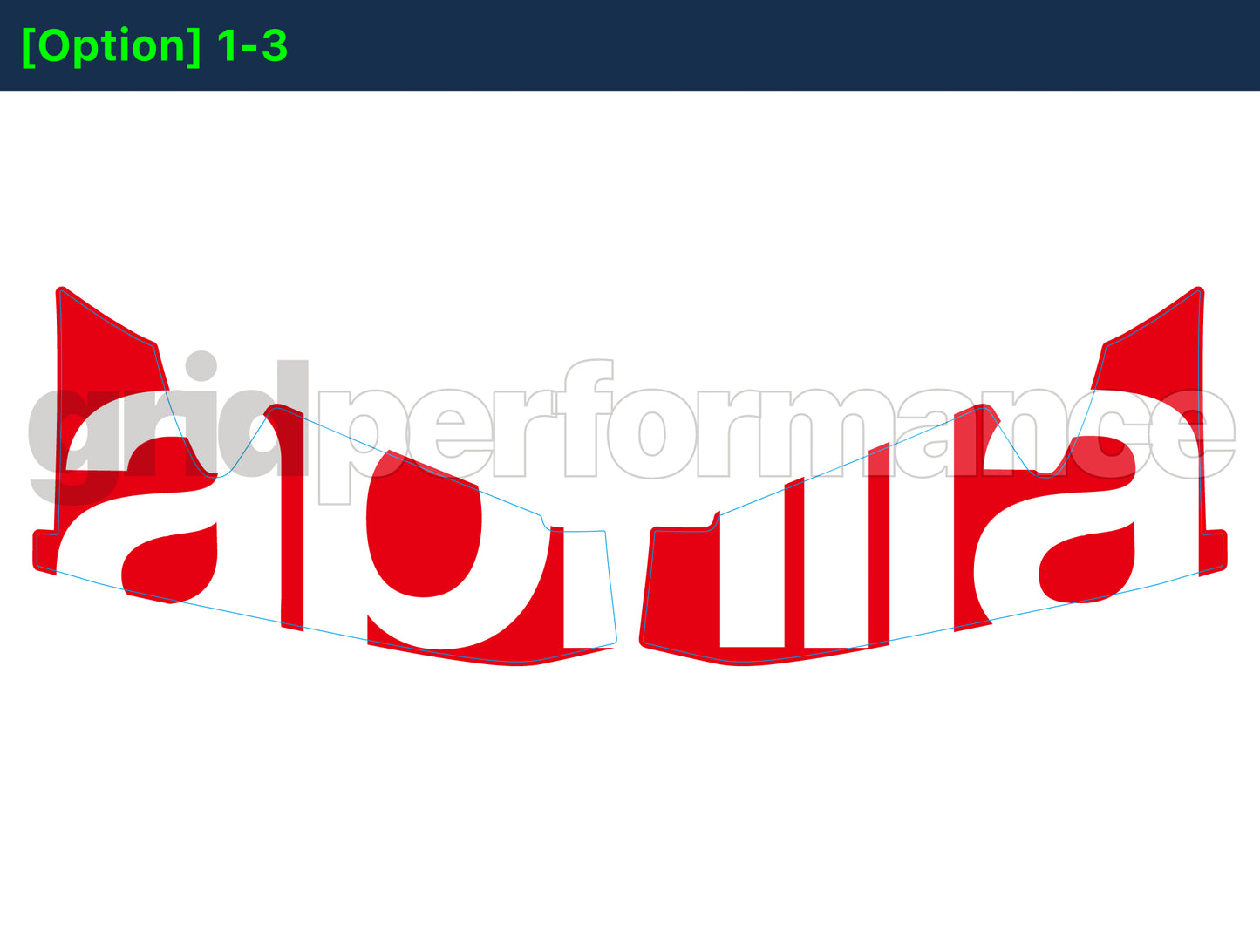 2022~2024 aprilia RS660 Winglets Decal