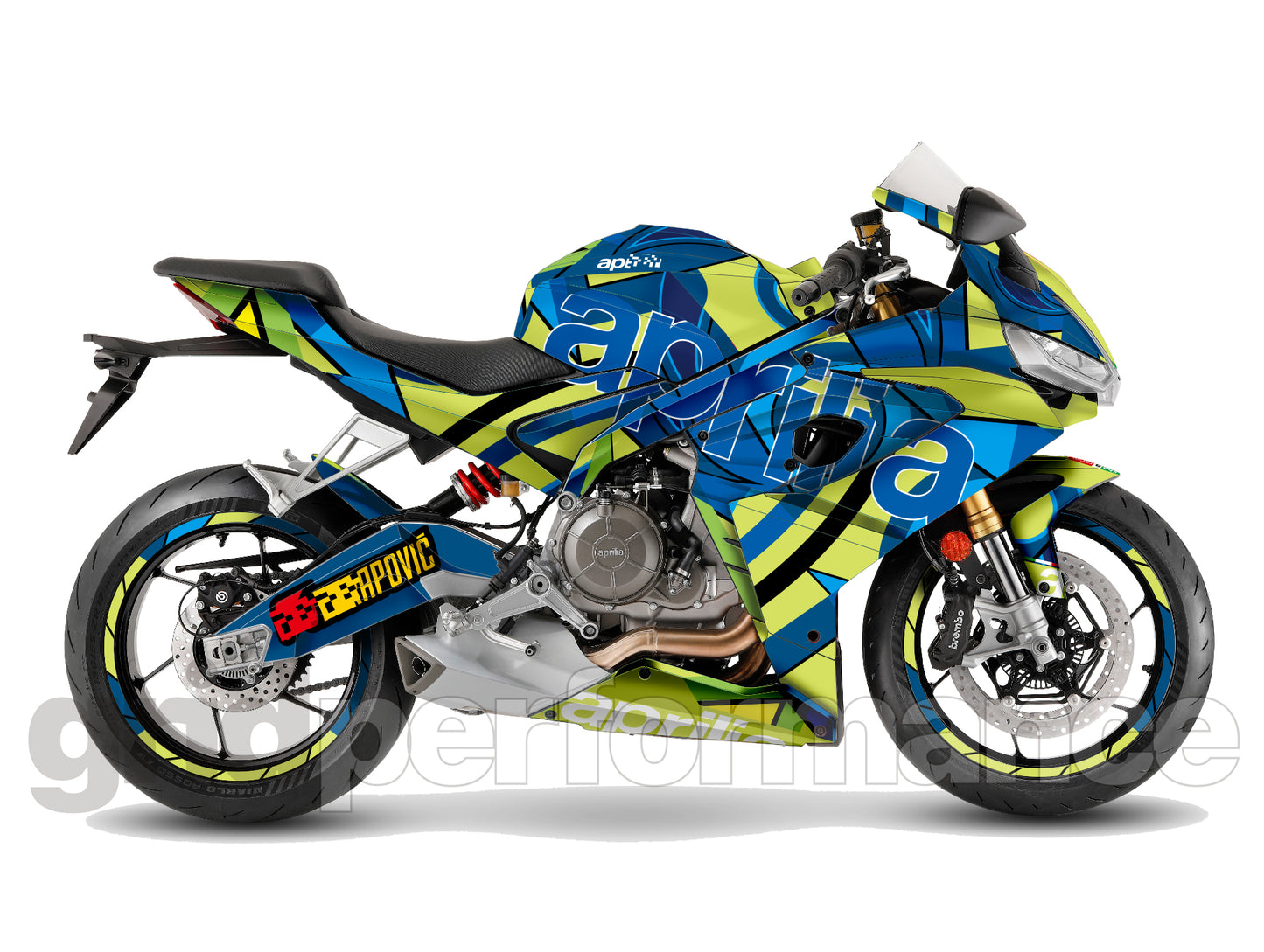 aprilia RS660 Graphic Decal Sticker Kit (2-1.Rossi)