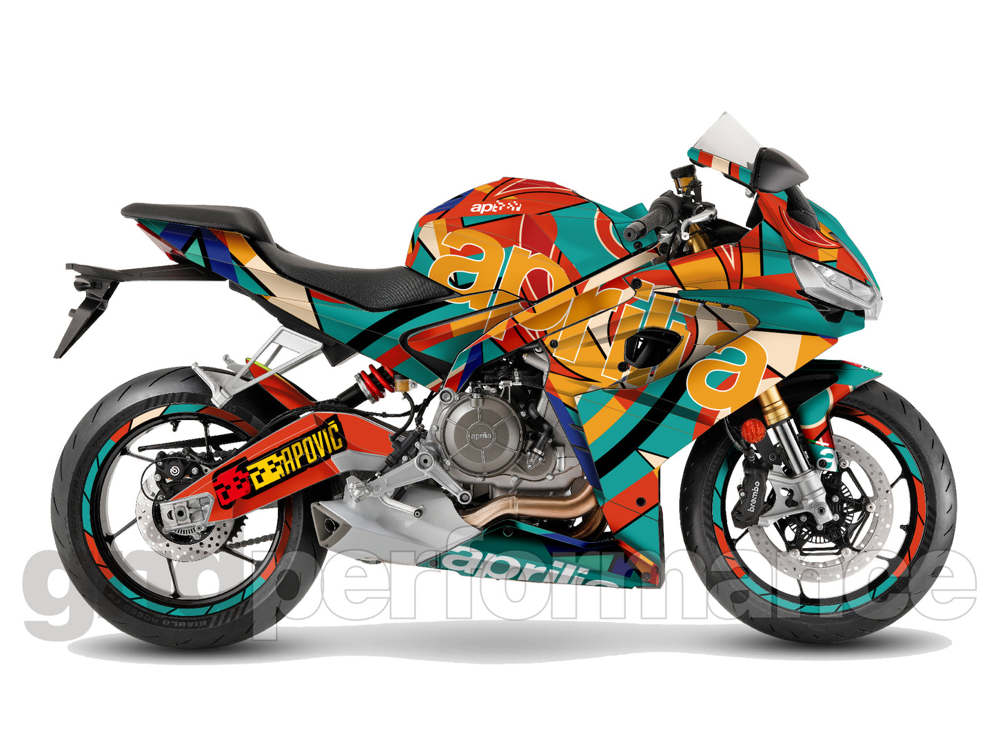aprilia RS660 Graphic Decal Sticker Kit (2-2.Rossi)