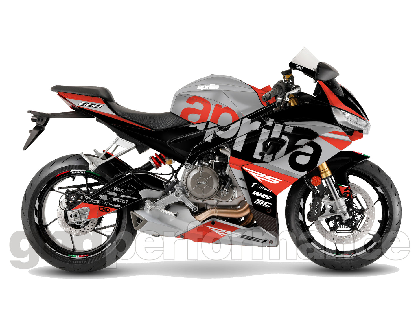 aprilia RS660 Full Graphic Decal Sticker Kit (4-1)