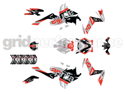 aprilia RS660 Full Graphic Decal Sticker Kit (4-1)