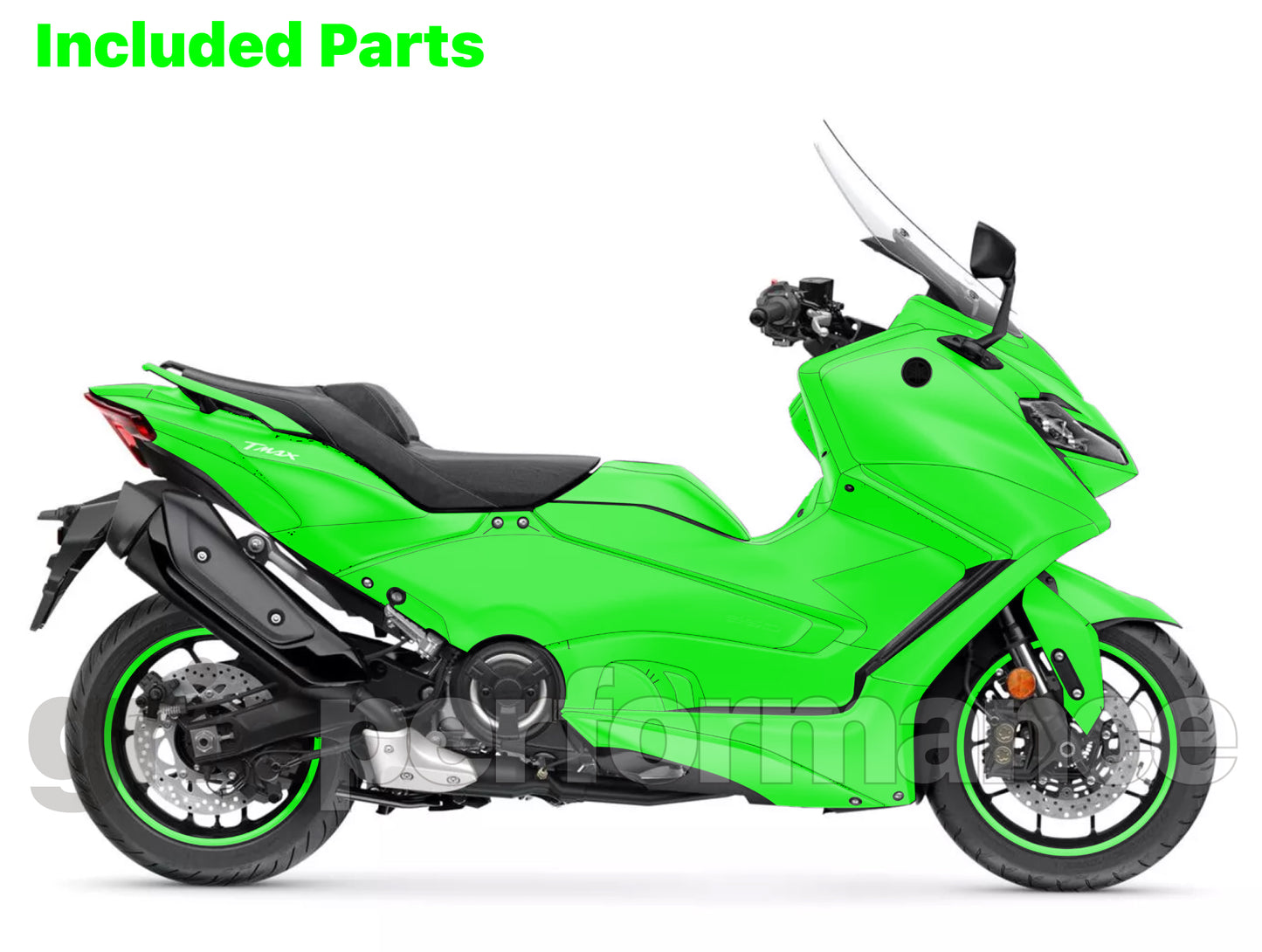 YAMAHA T-Max 560 Motorcycle Fairing Decal Vinyl Sticker Kit (1-5)