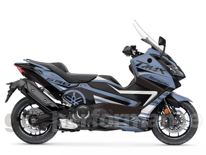 YAMAHA T-Max 560 Motorcycle Fairing Decal Vinyl Sticker Kit (1-4)