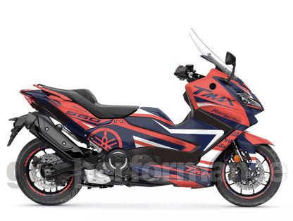 YAMAHA T-Max 560 Motorcycle Fairing Decal Vinyl Sticker Kit (1-5)